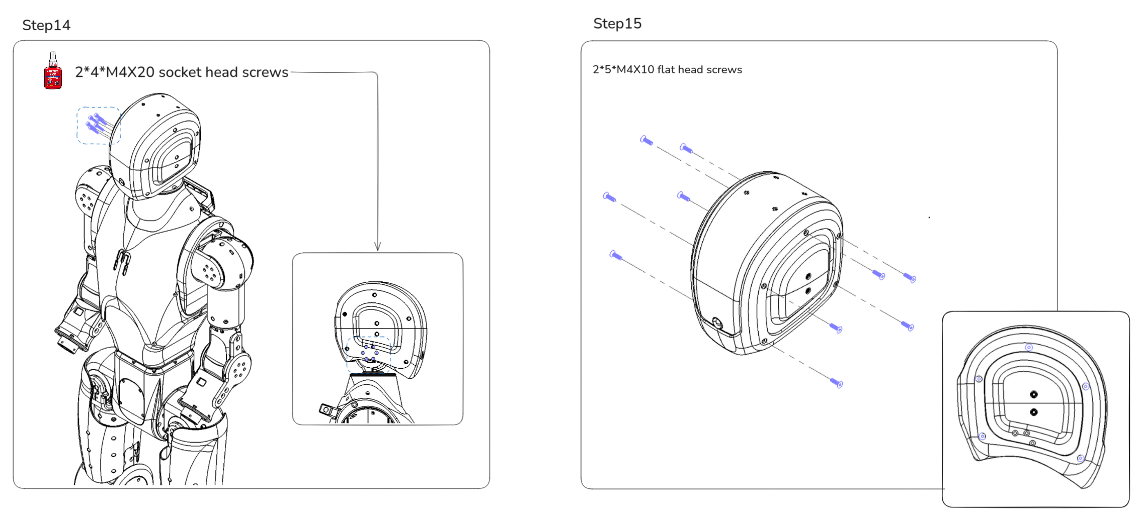 Arm assembly step 8